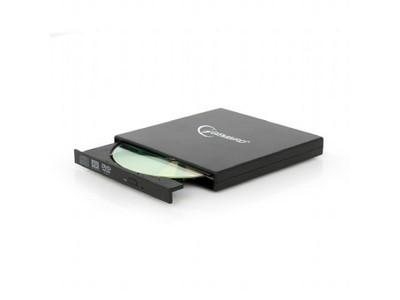 REGRABADORA DVD EXTERNA de la marca GEMBIRD con conexión USB, ideal para equipos que no la incluyan